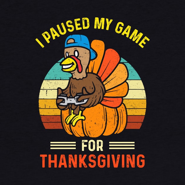 Happy Thanksgiving Gamer Turkey Video Game Lovers Kids Boys by _So who go sayit_